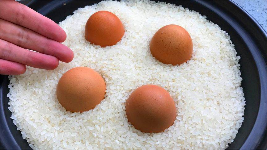 把雞蛋放進大米里，真是厲害了，現在清楚還不算晚，漲知識